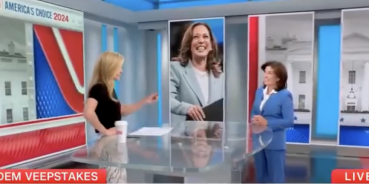 CNN Host Asks Kathy Hochul Point-Blank If She Is Bothered By All VP Contenders Being ‘White Men’